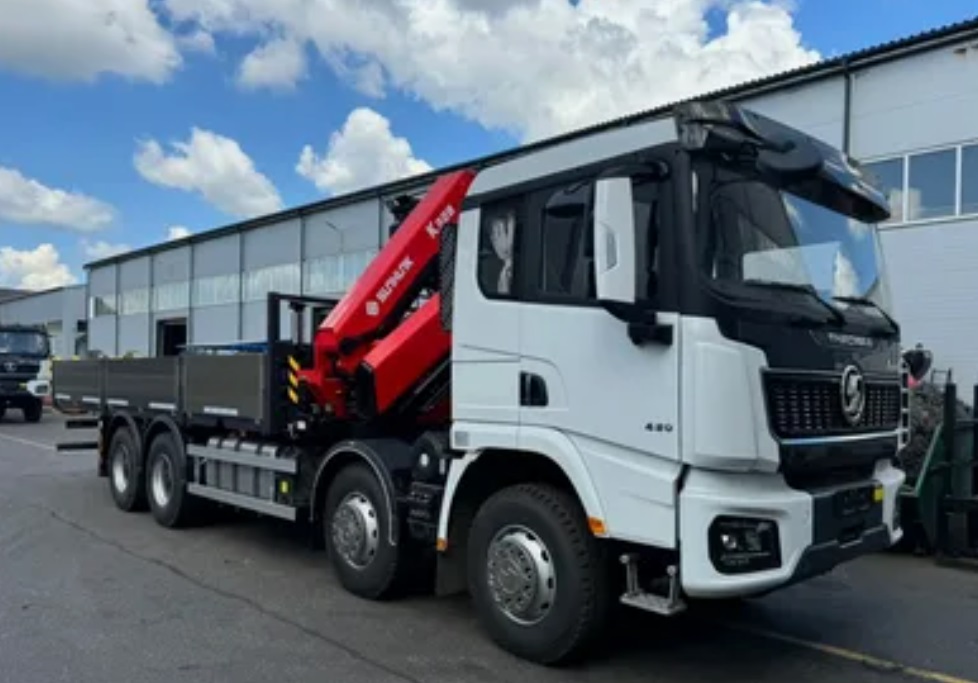 Бортовой автомобиль Shacman X3000 с КМУ XCMG SQS250-5