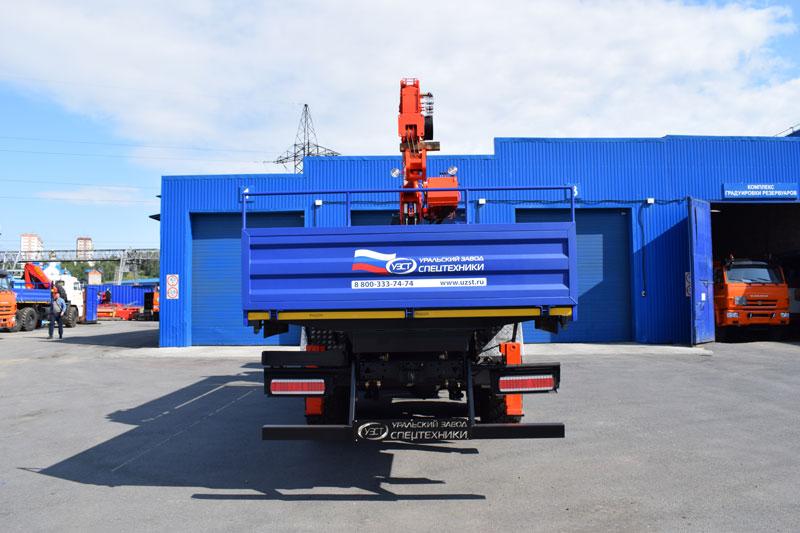 Бортовой автомобиль КАМАЗ 43118 с КМУ Kanglim KS2056